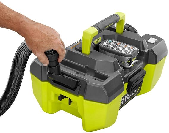 Industrial Vacuum Cleaner Ryobi R18PV-0 Features/technology