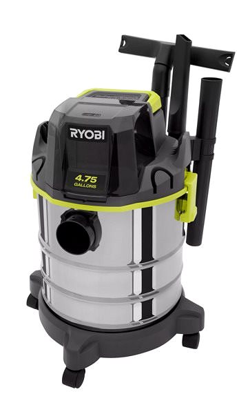 Industrial Vacuum Cleaner Ryobi R18WDV-0 Screen