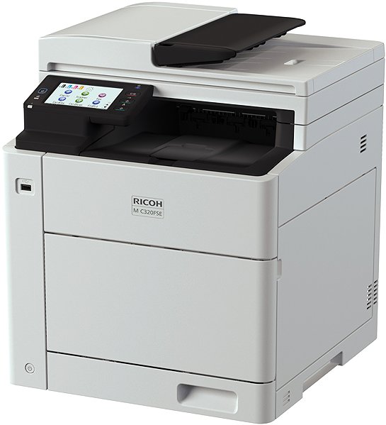Laser Printer Ricoh M C320FSE + Starter Toner Set ...
