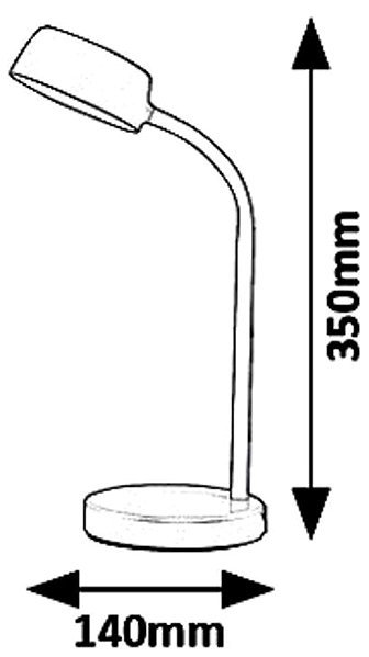 Tischlampe Rabalux - LED-Tischleuchte LED/4,5W/230V ...