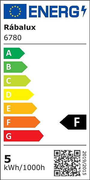 Tischlampe Rabalux - LED-Tischleuchte LED/4,5W/230V Energielabel