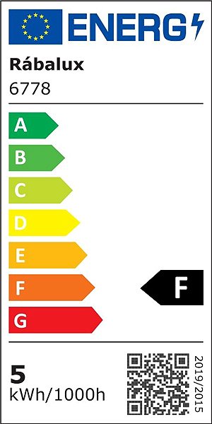 Tischlampe Rabalux - LED-Tischleuchte LED/4,5W/230V Energielabel