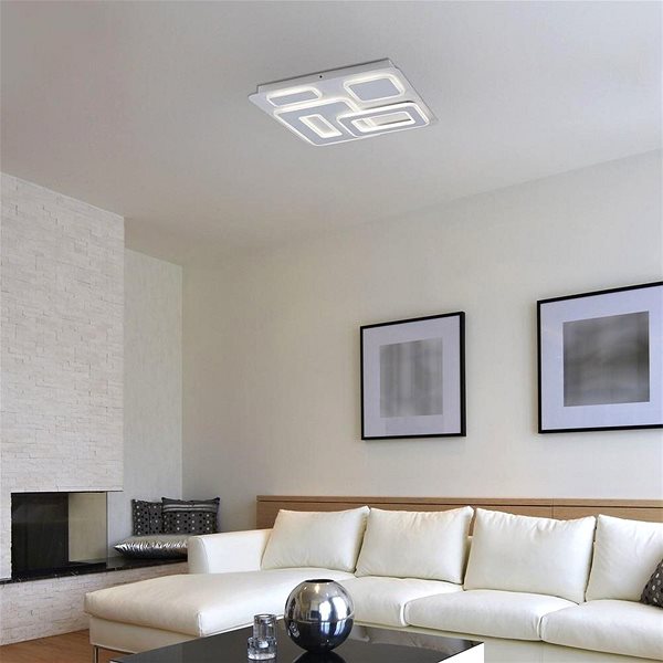 Ceiling Light Rabalux - LED Dimmable Ceiling Light with Remote Control, LED/56W/230V Lifestyle
