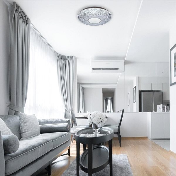 Ceiling Light Rabalux - LED Dimmable Ceiling Light with Remote Control, LED/48W/230V Lifestyle