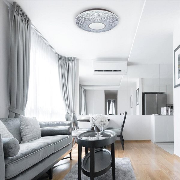Ceiling Light Rabalux - LED Dimmable Ceiling Light with Remote Control, LED/72W/230V Lifestyle