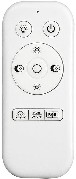 Ceiling Light Rabalux - LED RGB Dimmable Ceiling Light CALVIN, LED/36W/230V Remote control