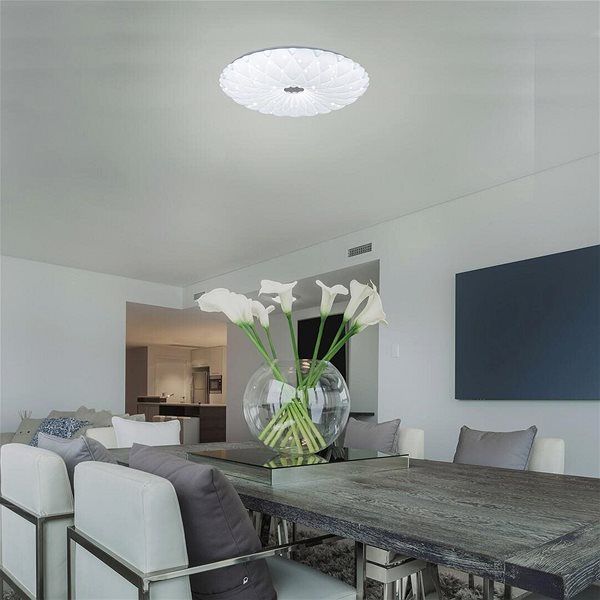 Ceiling Light Rabalux - LED Dimmable Ceiling Light with Remote Control, LED/72W/230V Lifestyle