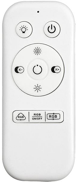 Ceiling Light Rabalux - LED RGB Dimmable Ceiling Light, LED/24W/230V Remote control