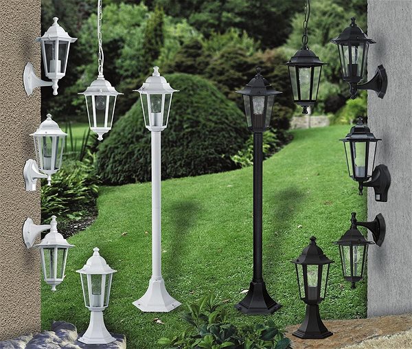 Záhradné osvetlenie Rabalux – Vonkajšia lampa 1× E27/60 W/230 V Lifestyle