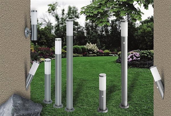 Zahradní osvětlení Rabalux - VenKovní lampa se senzorem 1xE27/25W IP44 Lifestyle