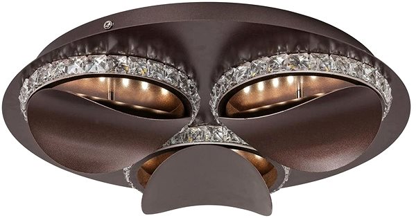 Ceiling Light Rabalux 5050 - LED Dimmable Ceiling Light CAPRIANA, LED/18W/230V Screen