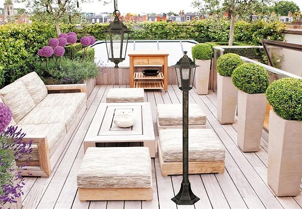 Garden Lighting Rabalux - Outdoor Lamp 1xE27/60W/230V Lifestyle