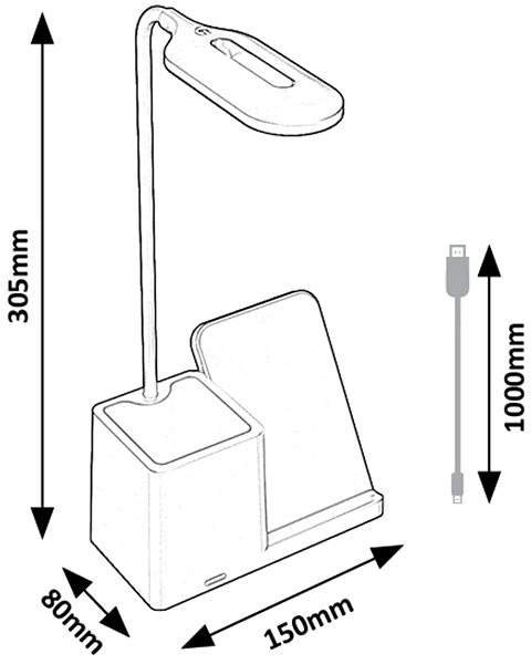 Tischlampe Rabalux Cerie 74232 ...
