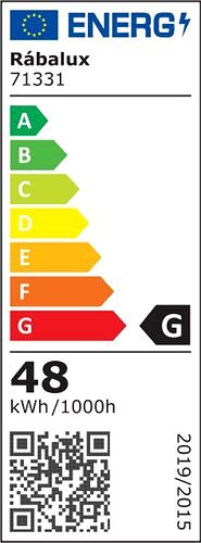 Stropné svietidlo Rabalux Dalfon2 71331 s ventilátorom Energetický štítok