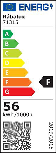Ceiling Light Rabalux Taneli2 71315 Energy label