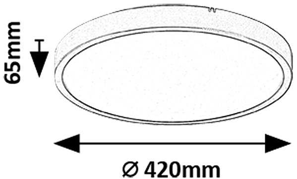 Ceiling light Rabalux ALENZO 71439 .