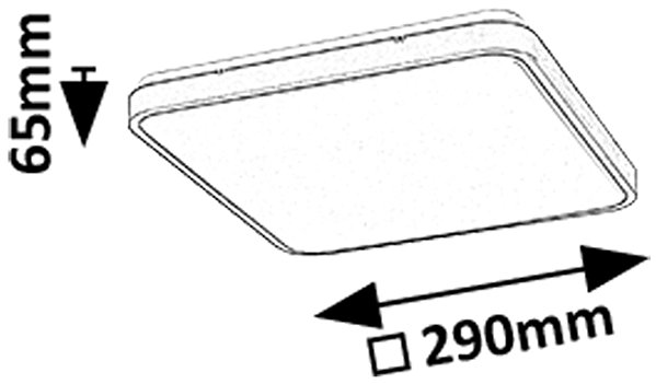 Ceiling light Rabalux ALENZO 71432 .