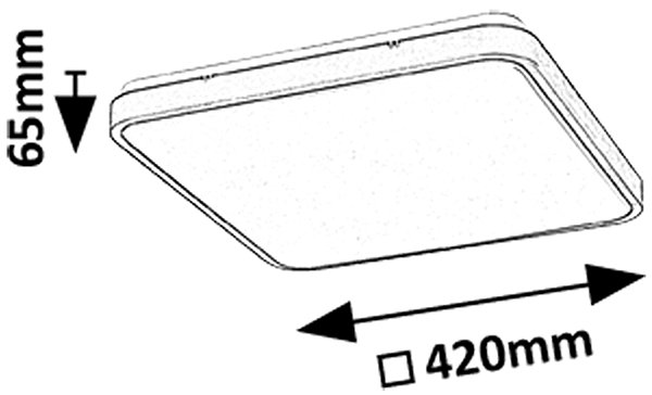 Ceiling light Rabalux ALENZO 71433 .