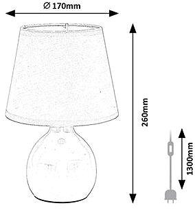 Tischlampe Rabalux INGRID 74078 ...