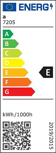 LED-Birne Rabalux SMD LED GU10 4 W 4000K Energielabel