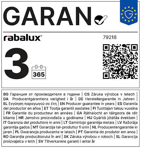 LED izzó RABALUX filament LED E27 G125 6 W ...