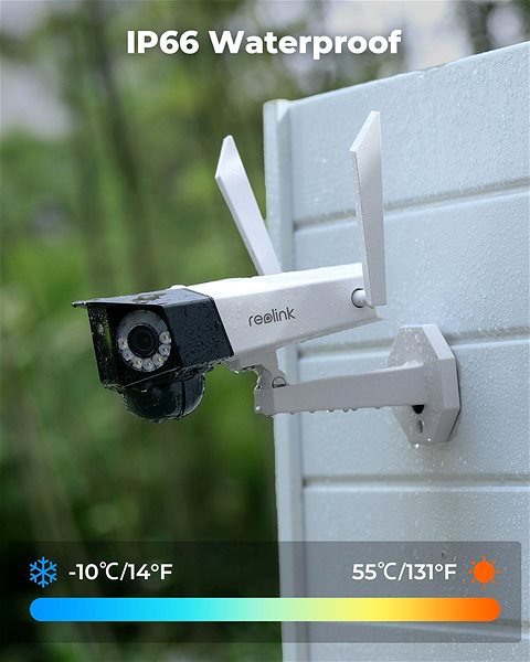 IP Camera Reolink Duo 2 LTE 2K = 6MP security camera ...