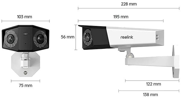 Überwachungskamera Reolink Duo Series P730 ...