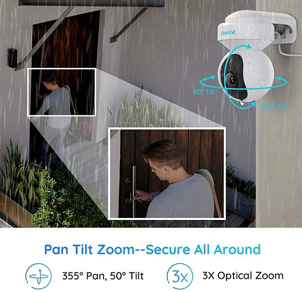 IP Camera Reolink E1 Outdoor Security Camera with Auto Tracking Features/technology