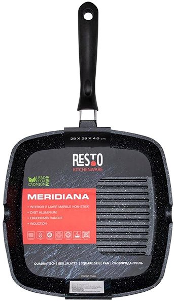 Resto Meridiana 93406 Grill pan 28 cm .