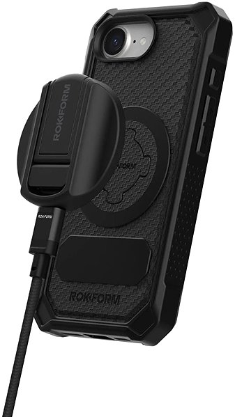 Telefon tok Rokform Rugged iPhone 16e fekete tok ...