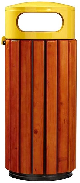Rubbish Bin Rossignol Zeno 57884 outdoor waste bin 60 l ...