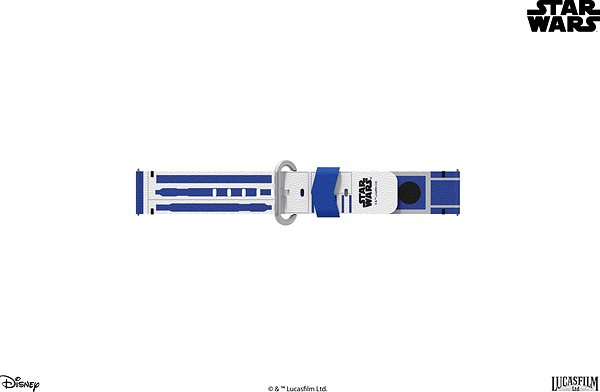 Remienok na hodinky Samsung Remienok Star Wars R2-D2™ biely ...