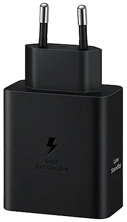 Wall Charger Samsung Dual Charger with USB-C port (50W) black ...
