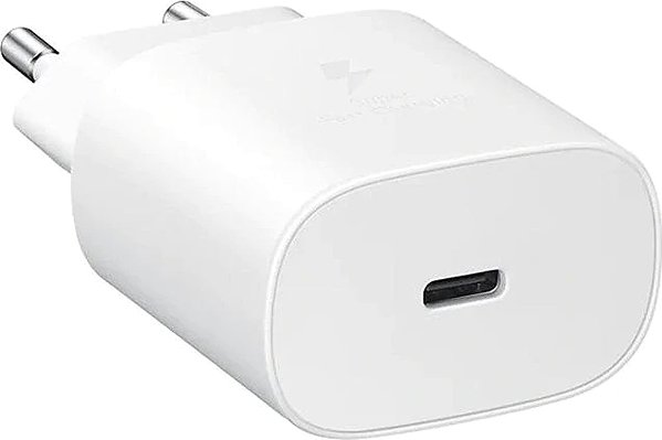 Wall Charger Samsung Travel Charger 25W + USB-C/USB-C Data Cable White (Bulk) ...