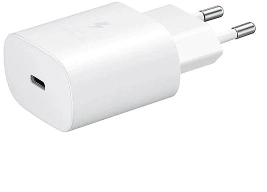 Wall Charger Samsung Travel Charger 25W + USB-C/USB-C Data Cable White (Bulk) ...