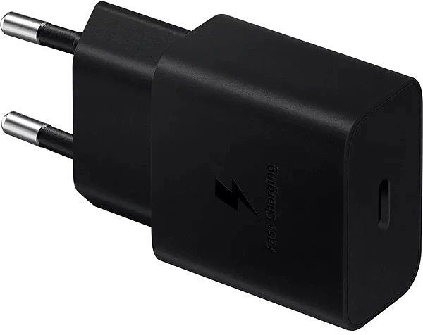Wall Charger Samsung Travel Charger 15W + USB-C/USB-C Data Cable Black (Bulk) ...