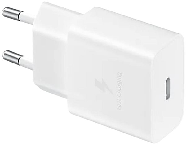 Wall Charger Samsung Travel Charger 15W + USB-C/USB-C Data Cable White (Bulk) ...