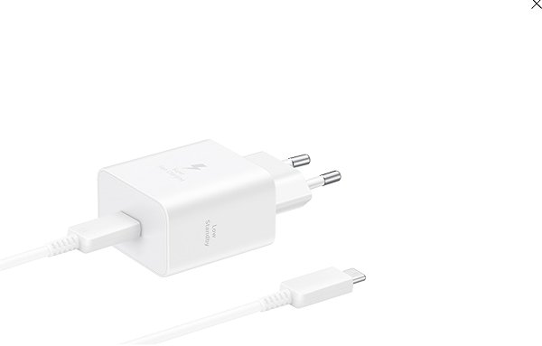 Netzladegerät Samsung Ladegerät mit USB-C Anschluss (45W) weiß ...