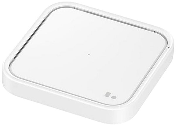 Bezdrôtová nabíjačka Samsung Bezdrôtová nabíjacia podložka (15 W) biela Bočný pohľad