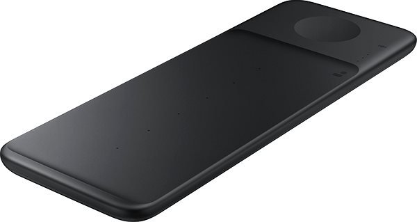 Bezdrôtová nabíjačka Samsung Multipozičná bezdrôtová nabíjačka čierna Bočný pohľad
