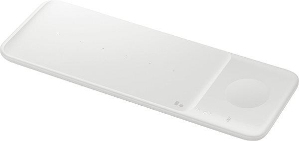 Bezdrôtová nabíjačka Samsung Multipozičná bezdrôtová nabíjačka biela Bočný pohľad
