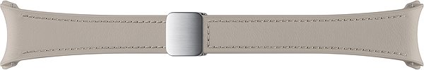 Armband Samsung Eco-Leder Hybridband mit Faltschließe (Größe S/M) grau/braun ...