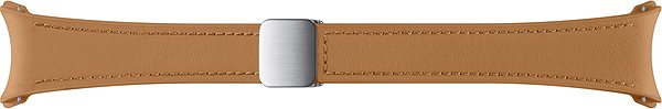 Armband Samsung Eco-Leder Hybridband mit Faltschließe (Größe S/M) braun ...