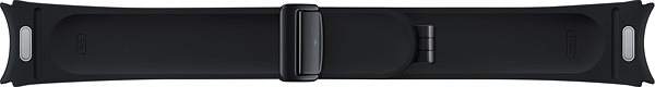 Řemínek Samsung Hybridní řemínek z eko kůže s překlápěcí sponou (velikost M/L) černý ...