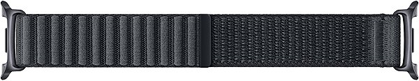 Smartwatch-Armband Samsung Gewebearmband (Größe S/M) graphit ...