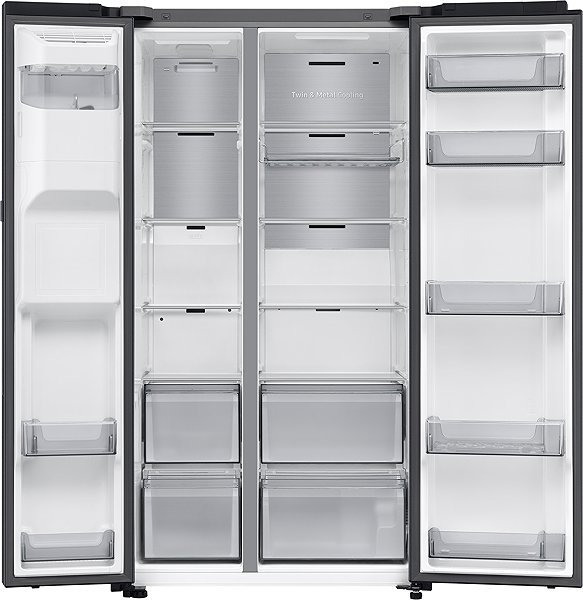 American Refrigerator SAMSUNG RS80F66KBFEO ...