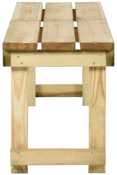 Záhradná lavička Záhradná lavica 180 cm impregnované borové drevo, 318414 ...
