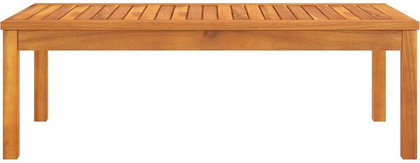 Záhradný stôl Konferenčný stolík 100 × 50 × 33 cm masívne akáciové drevo, 311833 ...