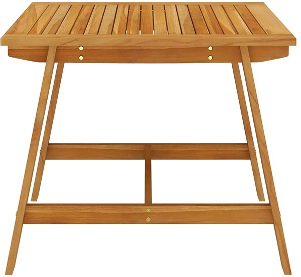 Záhradný stôl Záhradný jedálenský stôl 88 × 88 × 74 cm masívne akáciové drevo, 312405 ...