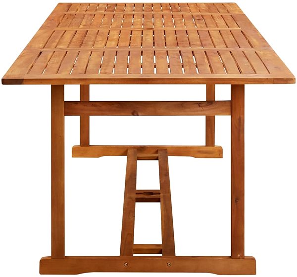 Záhradný stôl Záhradný jedálenský stôl 220 × 90 × 75 cm masívne akáciové drevo, 315946 ...